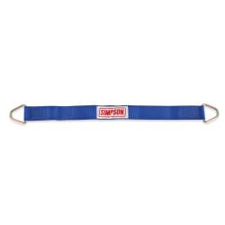 Simpson Safety - Simpson Safety 35010BJ Junkyard Dog Tow Axle Strap Blue - Image 1