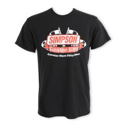 Simpson Safety - Simpson Safety 45002XX Gasoline Alley T-Shirt 2XL Black - Image 4