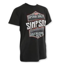 Simpson Safety - Simpson Safety 45006M Superior T-Shirt Medium Black - Image 3