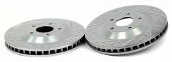 Baer Brake Systems - Baer Brakes 55043-020 Cadillac Chevrolet Front Disc Brake Rotor Set - Image 1