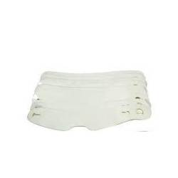 Racequip - RaceQuip 203218RQP 2mm Clear Helmet Shield Tear-Offs Vesta 20pk 12.25" Post - Image 2