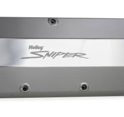 Holley Sniper EFI - Holley Sniper EFI 890002 Valve Cover Fabricated Aluminum BBC Natural - Image 4
