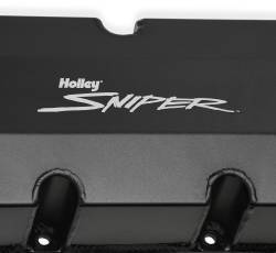 Holley Sniper EFI - Holley Sniper EFI 890004B Valve Cover Fabricated Aluminum BBC Tall - Image 6