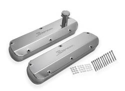 Holley Sniper EFI - Holley Sniper EFI 890013 Valve Cover Fabricated Aluminum SF Tall - Image 1