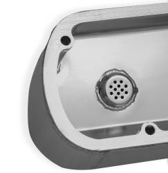 Holley Sniper EFI - Holley Sniper EFI 890013 Valve Cover Fabricated Aluminum SF Tall - Image 8