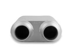 FlowMonster - FlowMonster 430402-FM Exhaust Muffler 3" Center In 2.5" Dual Out 13" Body Length - Image 7