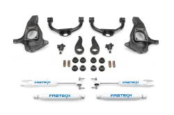 Fabtech - Fabtech FTS21108 3.5" GM System w/PERF Shocks 11 C/K2500HD/3500 ExC STD CAB - Image 1