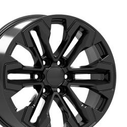 OE Wheels LLC - OE Wheels CV69 20x9 6x5.5 26mm Gloss Black CV69-20090-6550-26B - Image 1