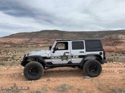 Rock Slide Engineering - Rock Slide AX-SS-RG-JK4 4DR Step Slider Rocker Guards - Image 4