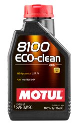 Motul - Motul 108813 8100 ECO-CLEAN 0W20 12X1L - Image 1
