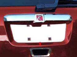 Quality Automotive Accessories - Quality Automotive LP47425 License Plate Bezel 07-09 Saturn Outlook - Image 1