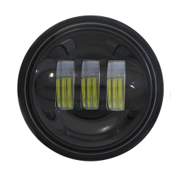 Quake LED - Quake LED QTE464 4.5" 30 Watt Fog Light Black Reflector Tempest Series - Image 1