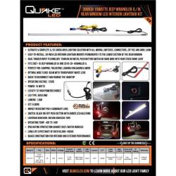 Quake LED - Quake LED QTE753 39" LED Interior Light Bar for Jeep Wrangler JL - Image 2
