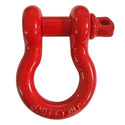 Smittybilt - Smittybilt 23047R 3/4" D-Ring Shackle w/Isolator Red 9500 lb Rating - Image 2