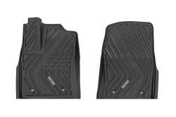 Rough Country Suspension Systems - Rough Country Front Floor Liners Black for 22-25 Toyota Tundra CrewMax FF-7170 - Image 1