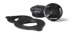 Alpine - Alpine SPV-10TW-WRA 1" Weather-Resistant Tweeters for 07+ Wrangler & Gladiator - Image 2