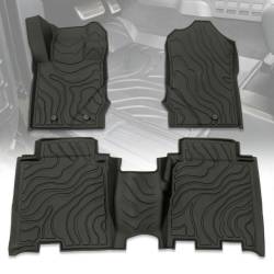IAG Performance - IAG Performance IAG-ACC-F3185 I-Line TPE Terrain Pattern Molded Floor Mats - Image 1