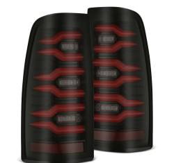 AlphaRex - AlphaRex 620007 Black/Red LED Taillights for 99-06 Chevy Silverado & GMC Sierra - Image 1