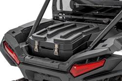 Rough Country Suspension Systems - Rough Country Rear Bed Cargo Storage Box Black for Polaris RZR XP 1000 93194 - Image 1