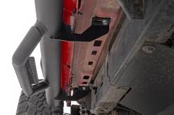 Rough Country Suspension Systems - Rough Country 90764B 3" Drop Step Nerf Bars Black for Jeep Wrangler JK 4DR - Image 3