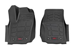 Rough Country Suspension Systems - Rough Country Front Floor Liners Black for 24-25 Tacoma TRD Double SM71223_A - Image 1