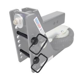 Shocker Hitch - Shocker Hitch SH-BH625456BLACKPR Shocker 5/8" x 4.5 Ball Mount Hitch Pins-PAIR - Image 3