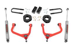 Rough Country Suspension Systems - Rough Country 28230RED_A 3.5"Suspension Lift for 25-26 Silverado 1500 RWD/4WD - Image 1