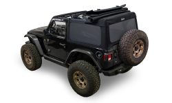 Bestop - Bestop 54728-17 Supertop Glide Soft Top Black Twill for 18-26 Wrangler JL 2DR - Image 3
