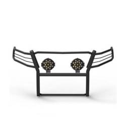 Black Horse Off Road - Black Horse 17A035700A2MA-PLB Black Grille Guard w/LED for 07-13 Silverado 1500 - Image 2