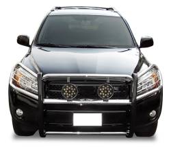 Black Horse Off Road - Black Horse 17A093902MSS-PLB SS Grille Guard w/LED for 06-18 Toyota RAV4 - Image 2
