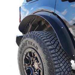Black Horse Off Road - Black Horse FF-FBR21 Fender Flares Black for 21-25 Ford Bronco - Image 1