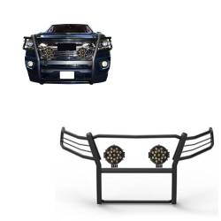Black Horse Off Road - Black Horse 17GC15MA-PLB Black Grille Guard w/LED for Colorado/Canyon - Image 1