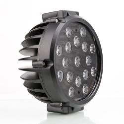 Black Horse Off Road - Black Horse PL2265KT Pair of 7" Dia LED Lights Clear All Carstrucks & SUV's - Image 2