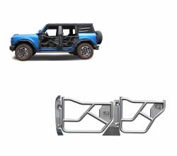 Black Horse Off Road - Black Horse TFRDFB21 Front/Rear Doors for 21-25 Ford Bronco - Image 1
