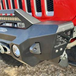 Rock Slide Engineering - Rock Slide FB-S-300-JL Front Bumper w/Winch Plate for Jeep Wrangler JL & JT - Image 9