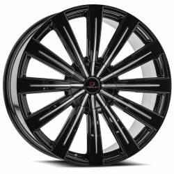Cavallo - Cavallo Wheel CLV-49 24x9 Blank 18mm Black/Machined CLV-492490BLANK+18BM - Image 1