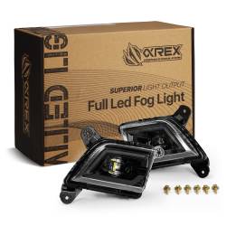 AlphaRex - AlphaRex 210017 DoubleTap Dual Color LED Projector Fog Lights for 19-23 Chevy - Image 1