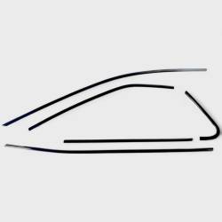 Trim Illusion - Trim Illusion WT6007BLK Black Front&Rear Window Trim Set for 18-24 Toyota Camry - Image 1