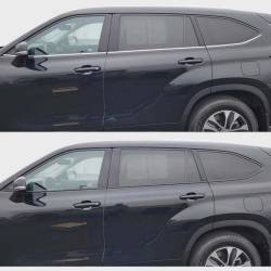 Trim Illusion - Trim Illusion WT6009BLK Front &Rear Window Trim Set Black for 20-25 Highlander - Image 4