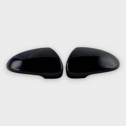 Trim Illusion - Trim Illusion MC6342BLK Front Door Mirror Covers Black for Hyundai Tucson - Image 1