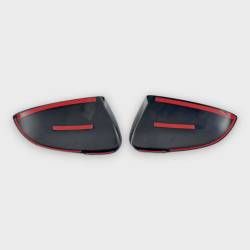 Trim Illusion - Trim Illusion MC6342BLK Front Door Mirror Covers Black for Hyundai Tucson - Image 3