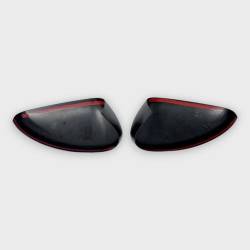 Trim Illusion - Trim Illusion MC6343BLK Front Door Mirror Covers Black Ford Escape - Image 3