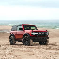 Trim Illusion - Trim Illusion MC6344BLK Front Door Mirror Covers Black Ford Bronco - Image 4