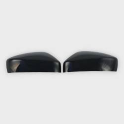 Trim Illusion - Trim Illusion MC6351BLK Front Door Mirror Covers Black Mazda CX-5/CX-9/CX-90 - Image 1