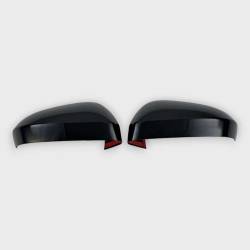Trim Illusion - Trim Illusion MC6369BLK Front Door Mirror Covers Black for Nissan Rogue - Image 1