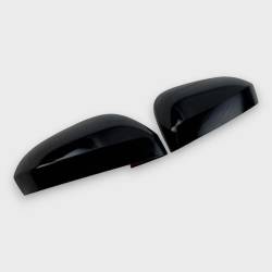 Trim Illusion - Trim Illusion MC6369BLK Front Door Mirror Covers Black for Nissan Rogue - Image 2