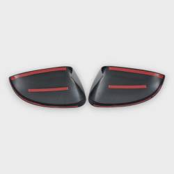 Trim Illusion - Trim Illusion MC6369BLK Front Door Mirror Covers Black for Nissan Rogue - Image 3