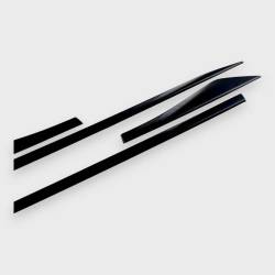 Trim Illusion - Trim Illusion SM6110BLK Body Side Trim Molding Black for 21-25 Nissan Rogue - Image 2