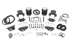 Rough Country Suspension Systems - Rough Country 10038AC Rear Air Spring Kit w/Compressor for 17-26 Ford F250/F350 - Image 1