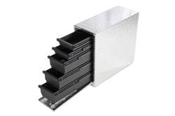 Dee Zee - Dee Zee DZ95DA Specialty Series Aluminum Wheel Well Tool Box w/Drawers - Image 1